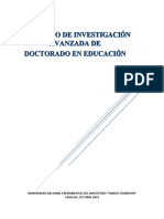 Curso de Doctorado en Educacion 2023 2