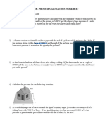 Pressure Calculations Worksheet 2iyqo8d