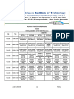 2nd IA Time Table