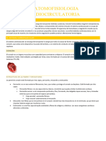 Anatomofisiología Cardiocirculatoria