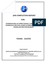 Jawhart Berlin Co. General Trading & Cont. W.L.L - C-O - Sea Bright - AZAYEZ-JOB COMPLETION REPORT