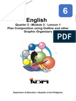 English 6 Q2 Module 2 Lesson 1 - Plan A Composition Using Outline...