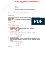 Math 3 - Outline Lesson 7