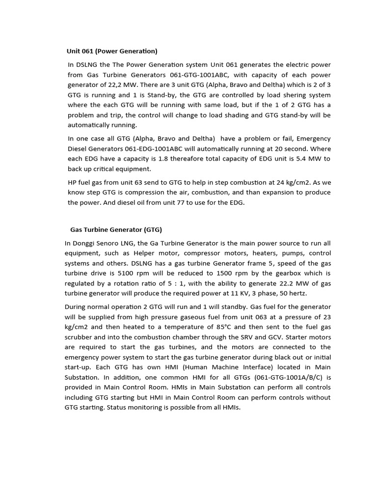 Unit 061 (Power Generation) | PDF | Electrical Substation | Alternating ...