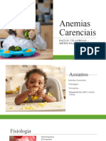 Anemias Carenciais Pediatria
