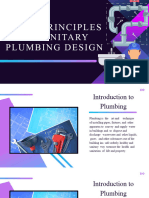 GROUP 1 Basic Principles of Sanitary Plumbing Design