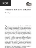 Futbolsofía da Filosofia ao Futebol
