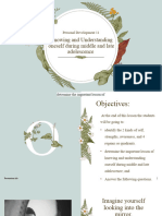 Knowing and Understanding Oneself During Middle and Late Adolescence