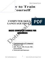 Basic Computer Course