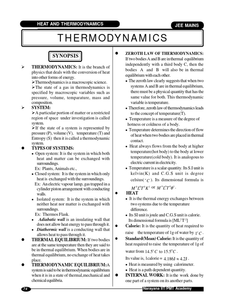 Thermodynamics | PDF | Heat | Gases