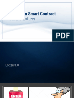 Smart Contract - Simple Lottery
