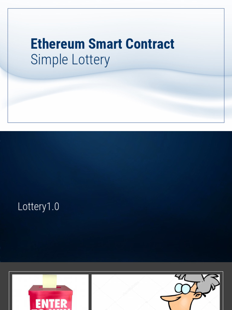 Ethereum Lottery Smart Contract Guide | PDF | Computer Engineering ...