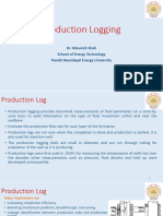 Production Logging Updated 7 September 2023