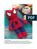 PDF Croche Homem Aranha Kouki Receita de Amigurumi Gratis