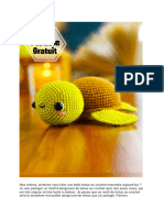 Tortue-mignonne-Amigurumi-PDF-Patron-Gratuit