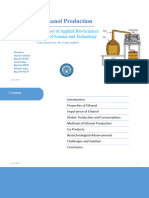 Production of Ethanol (G8)