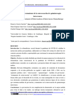 Prevención y Tratamiento de La Extravasación de Quimioterapia Intravenosa