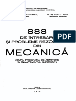 888 Teste Admitere Mecanica