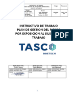 Instructivo de Trabajo de Silice