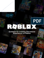 Guide For Creating Education Experiences On Roblox