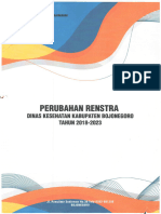 Perubahan Rentra Dinkes Tahun 2018-2023