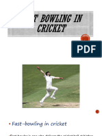 Fast-Bowling in Cricket (Physics)