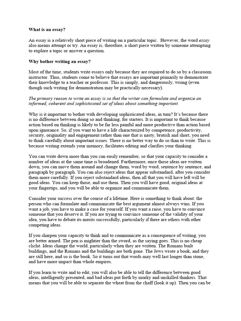 How to Structure an Essay | Tips & Templates visual data 4