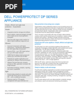 Dell Powerprotect DP Series Appliance: Simple, Efficient and Agile Data Protection - Guaranteed. Simple