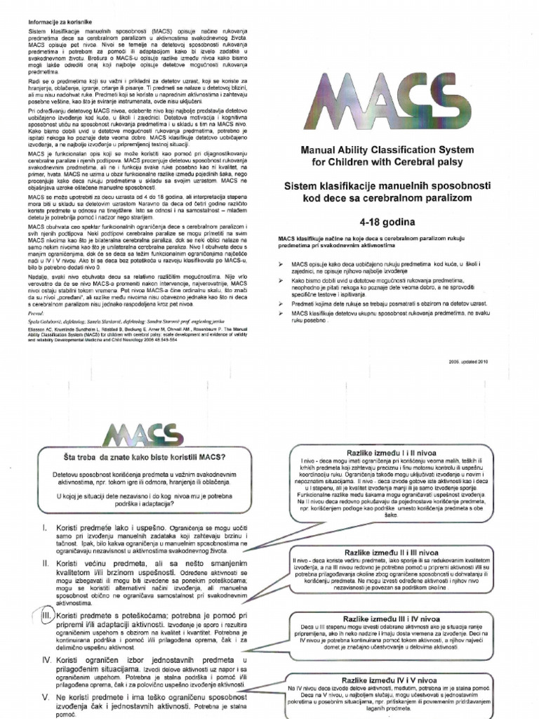 MACS For CP | PDF
