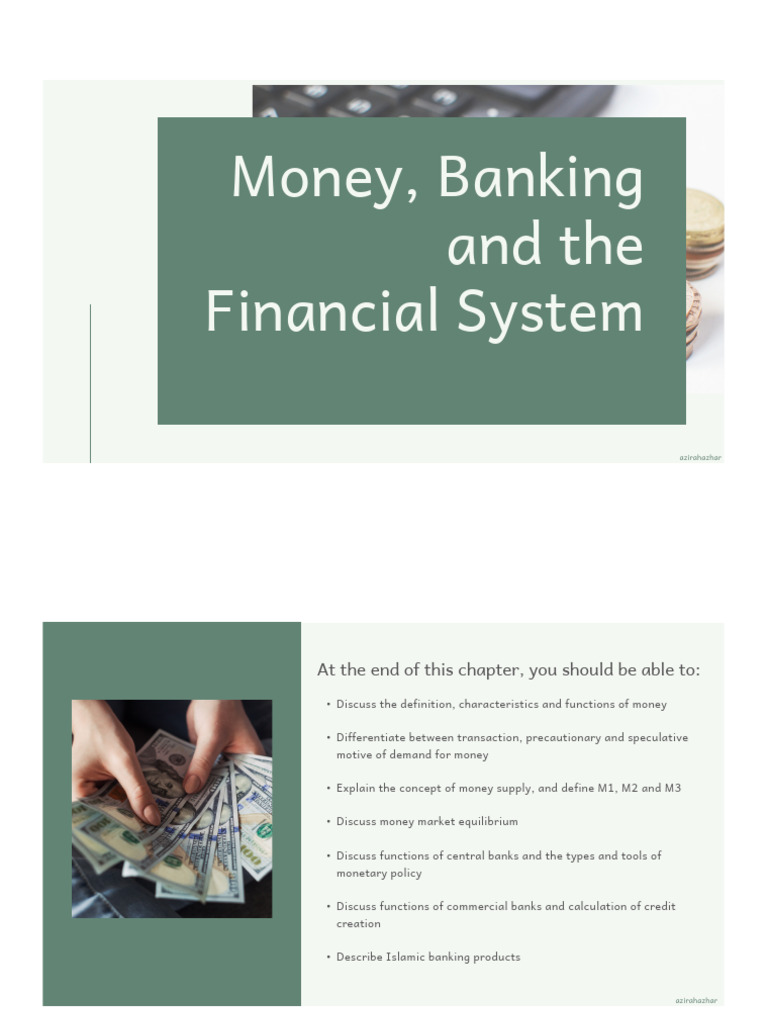 Understanding Money and Banking Concepts | PDF | Money Supply | Money