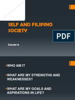 Module 6 - Self and Filipino Society-1