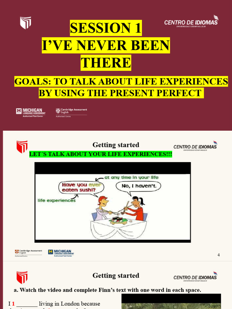 Session 1 English 4 | PDF
