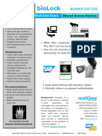 Business Use Case SAP Shared Devices