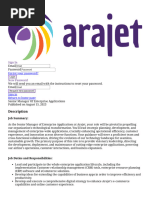 Arajet Airlines - Senior Manager of Enterprise Applications