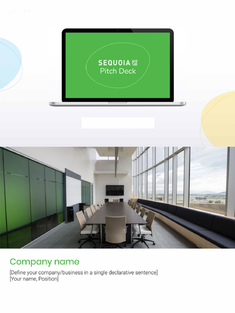 Sequoia Capital Pitch Deck S Pdf