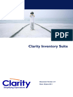 Clarity Inventory Suite User Manual 3.9