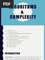 Topic 1 Introduction To Agorithms