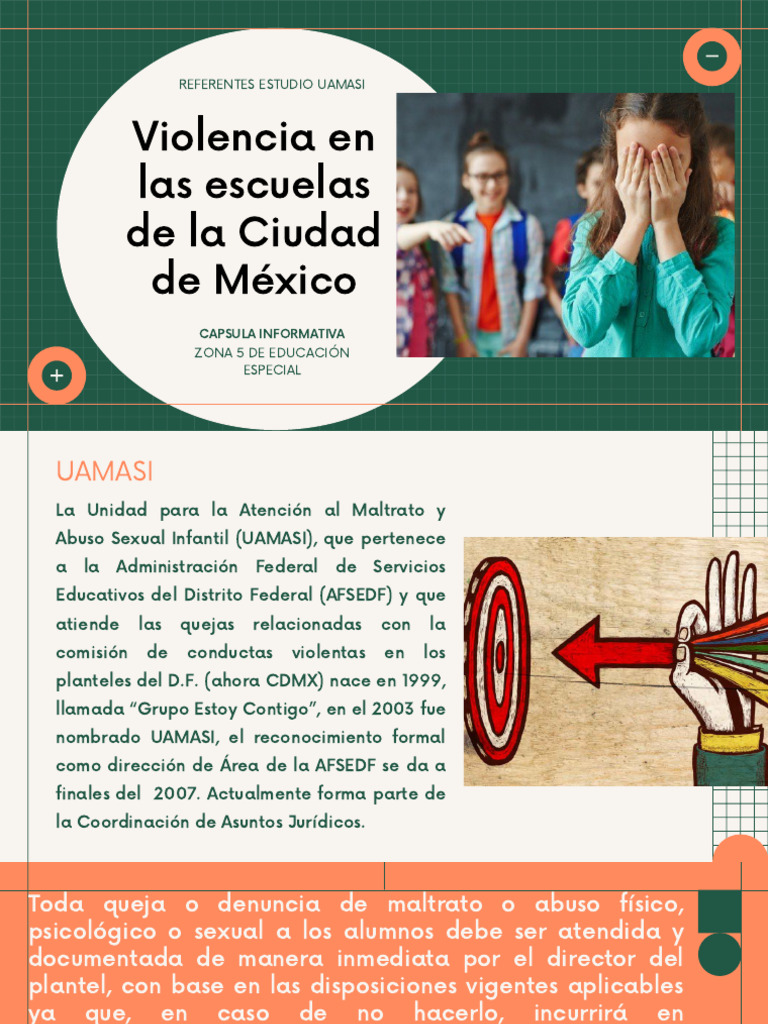 Violencia en Las Escuelas de La Ciudad de México | PDF