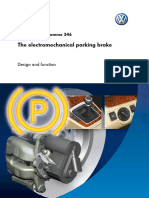 The Electromechanical Parking Brake: Self-Study Programme 346