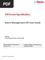 TMF642 Alarm Management API User Guide v4.0.0