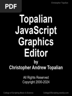 Topalian JavaScript Graphics Editor by Christopher Andrew Topalian