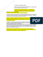 Prácticos Delitos Contra El Orden Público