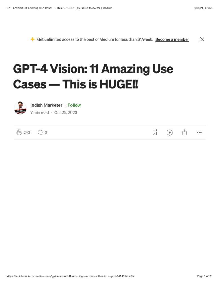 GPT-4 Vision | PDF