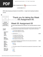 Google Cloud Computing Foundations - Unit 7 - Week 5 - It Helps To Network