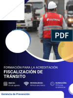 Fiscalización de Tránsito - Grupo B C D