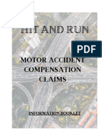 Hit and Run Motor Accident Compensation Claims PDF
