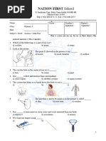 P3 Science Midtest (CHP 1, 2, 5, 6 and 7) Semester 1