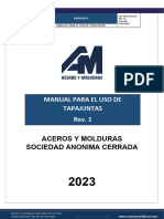 Aym - 01 Manual para El Uso de Tapajuntas