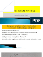 6.aplikasi Invers Matriks