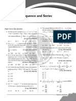 Sequence and Series: Single Correct Type Questions